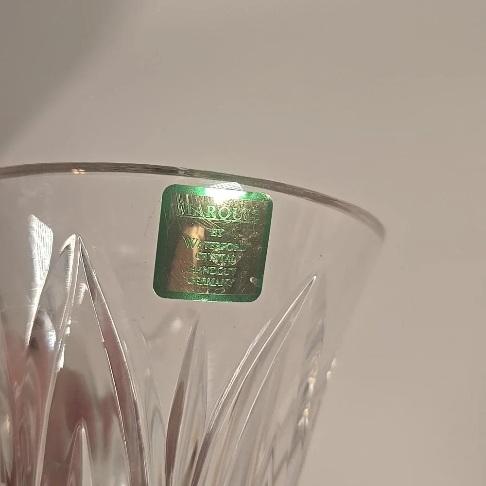 Marquis By Waterford Crystal Saxony 7'' Vase‎